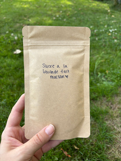 Homemade Lavender Sugar – Whole Lavender Buds & Organic Cane Sugar