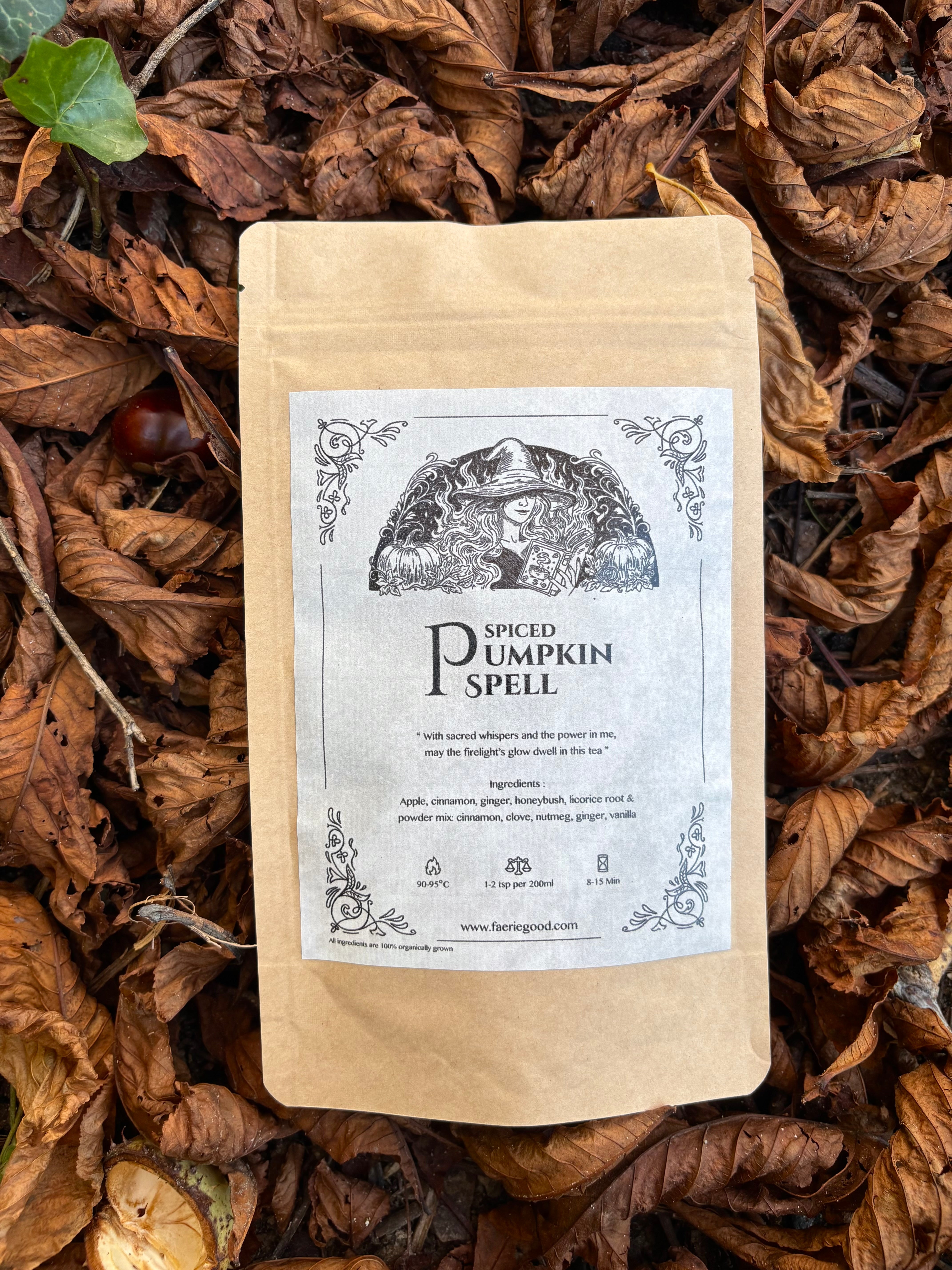 Spiced Pumpkin Spell - Herbal Pumpkin Spice Tea