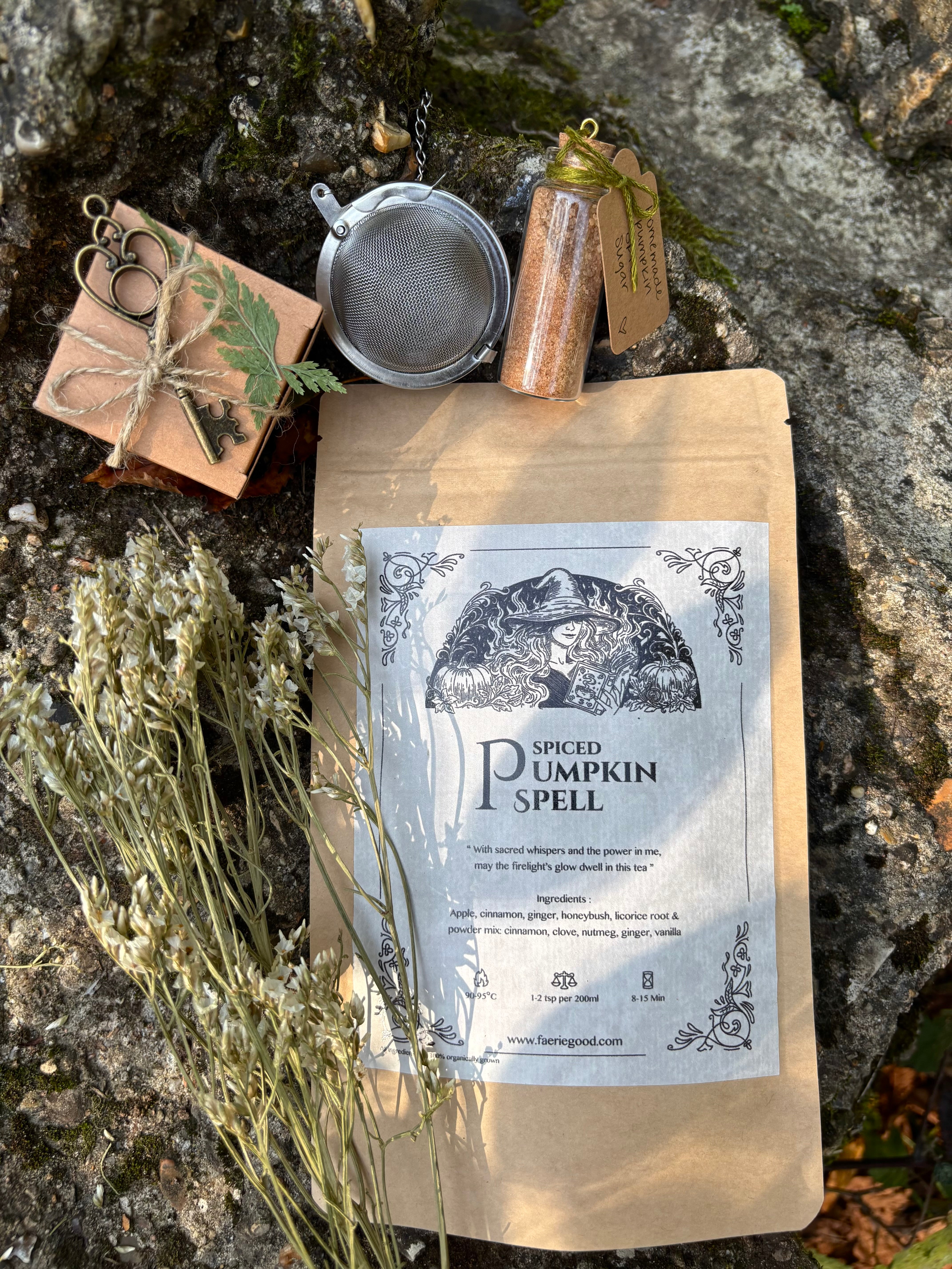 Coffret de Infusion, Sucre et Épices d'Octobre - Spiced Pumpkin Spell 